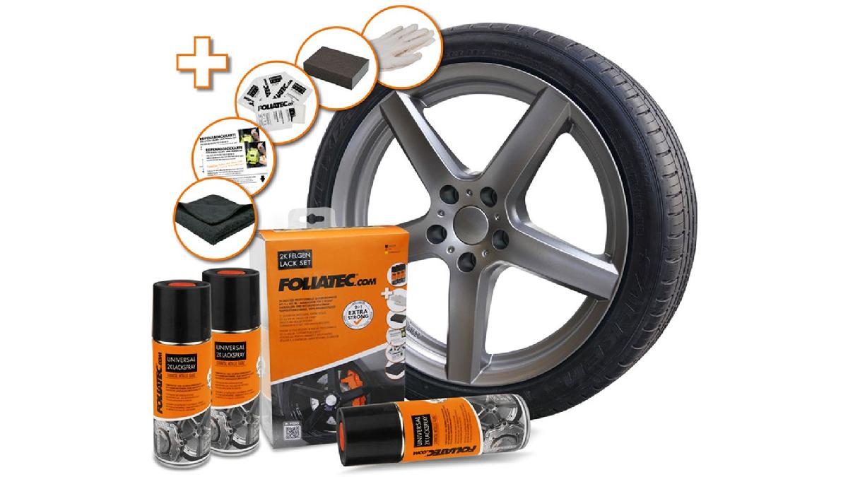 Foliatec+Set+de+Universal+2C+Spray+Peinture+-+gunmetal+m%C3%A9tallique+brillant+1x400ml